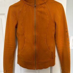 lululemon athletica Rust Full-Zip Hoodie